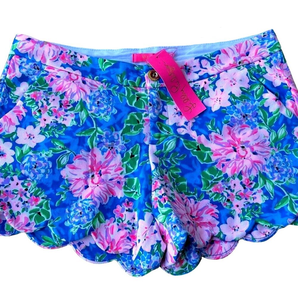 NWT Lilly Pulitzer Buttercup Knit Shorts Spring in Your Step